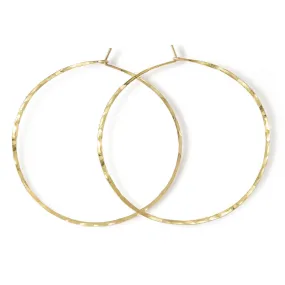 2.5 Inch Endless - Thin Hoop Earrings