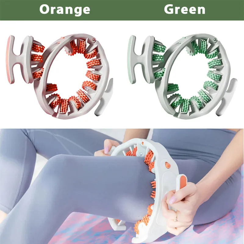 360°Adjustable Ring Manual Muscle Massager Roller