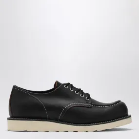 8090 MOC TOE LOW BLACK LEATHER LACE-UP SHOES