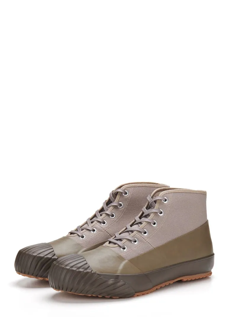 ALLWEATHER | Vulcanised Sole Sneaker Boot | Grege