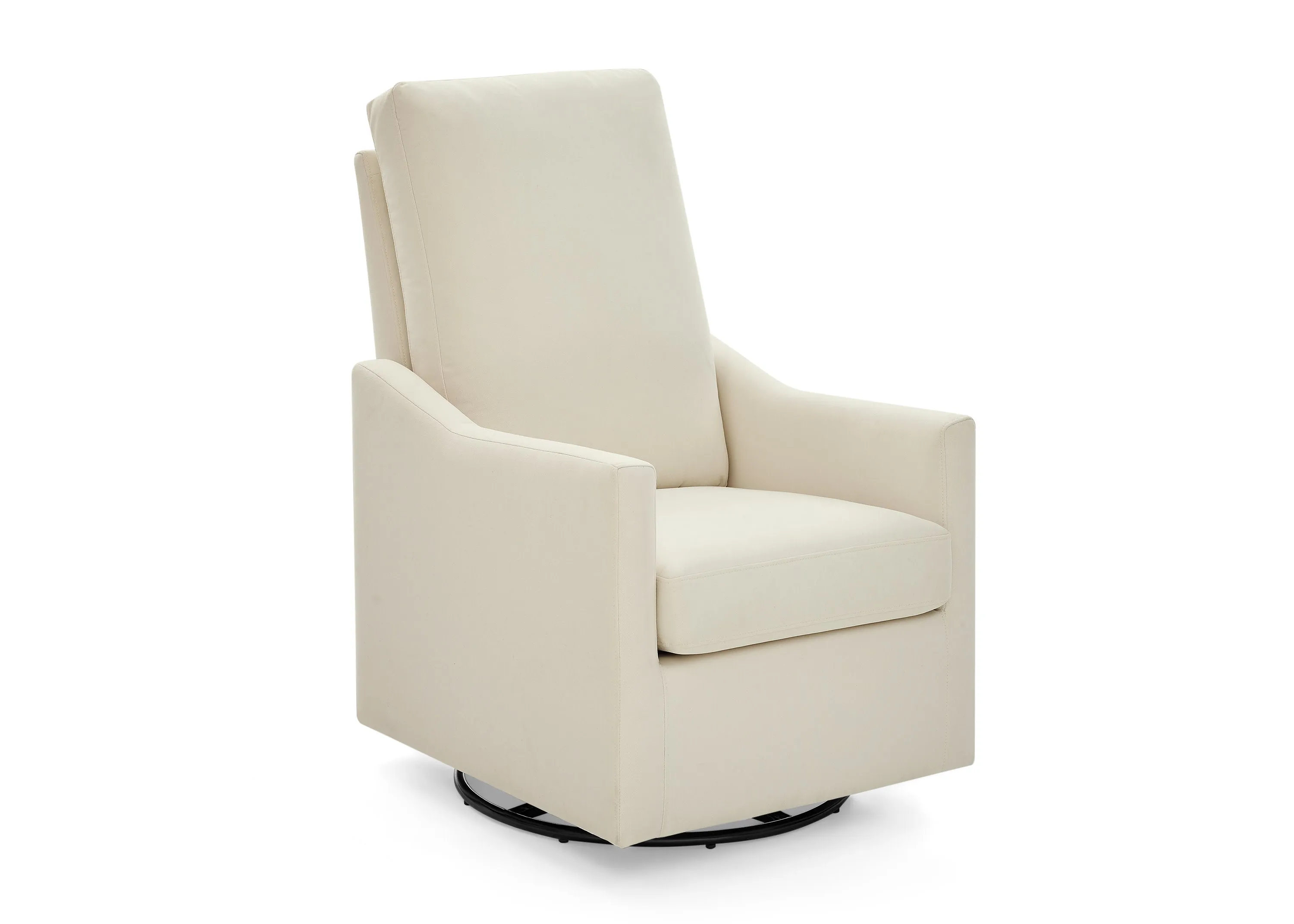 Andie Nursery Glider Swivel Chair with LiveSmart Fabric