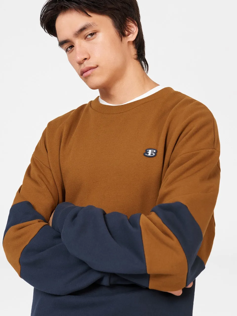 B by Ben Sherman Colorblock Sweatshirt