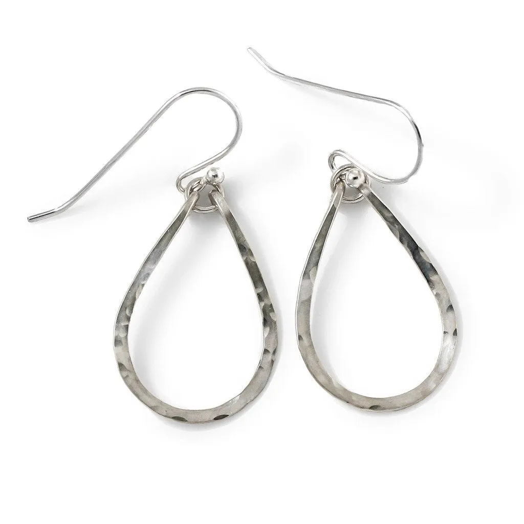 Baby Teardrop Hoop Earrings