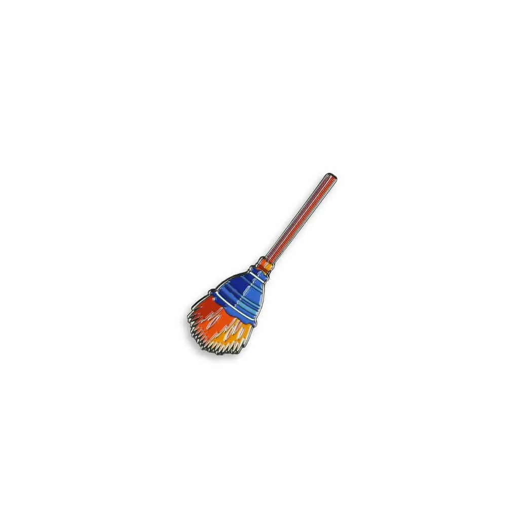 Broomstick Enamel Pin