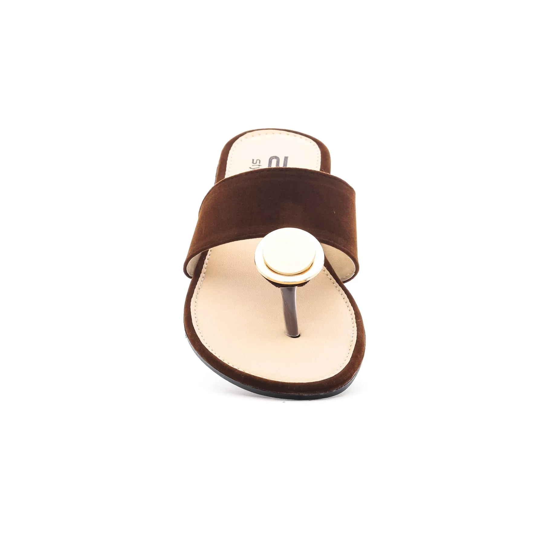 Brown Casual Chappal CL1235