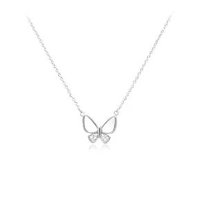 Butterfly Mother of Pearl Necklace