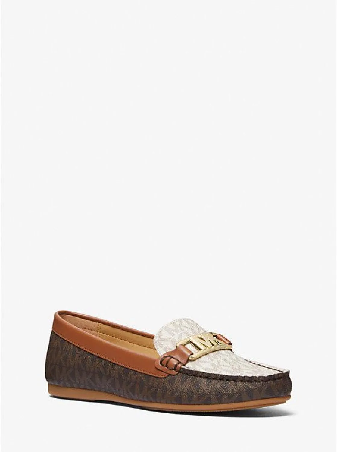 Camila Logo Moccasin