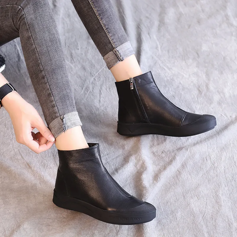 Casual Velvet Short Boots | Gift Shoes