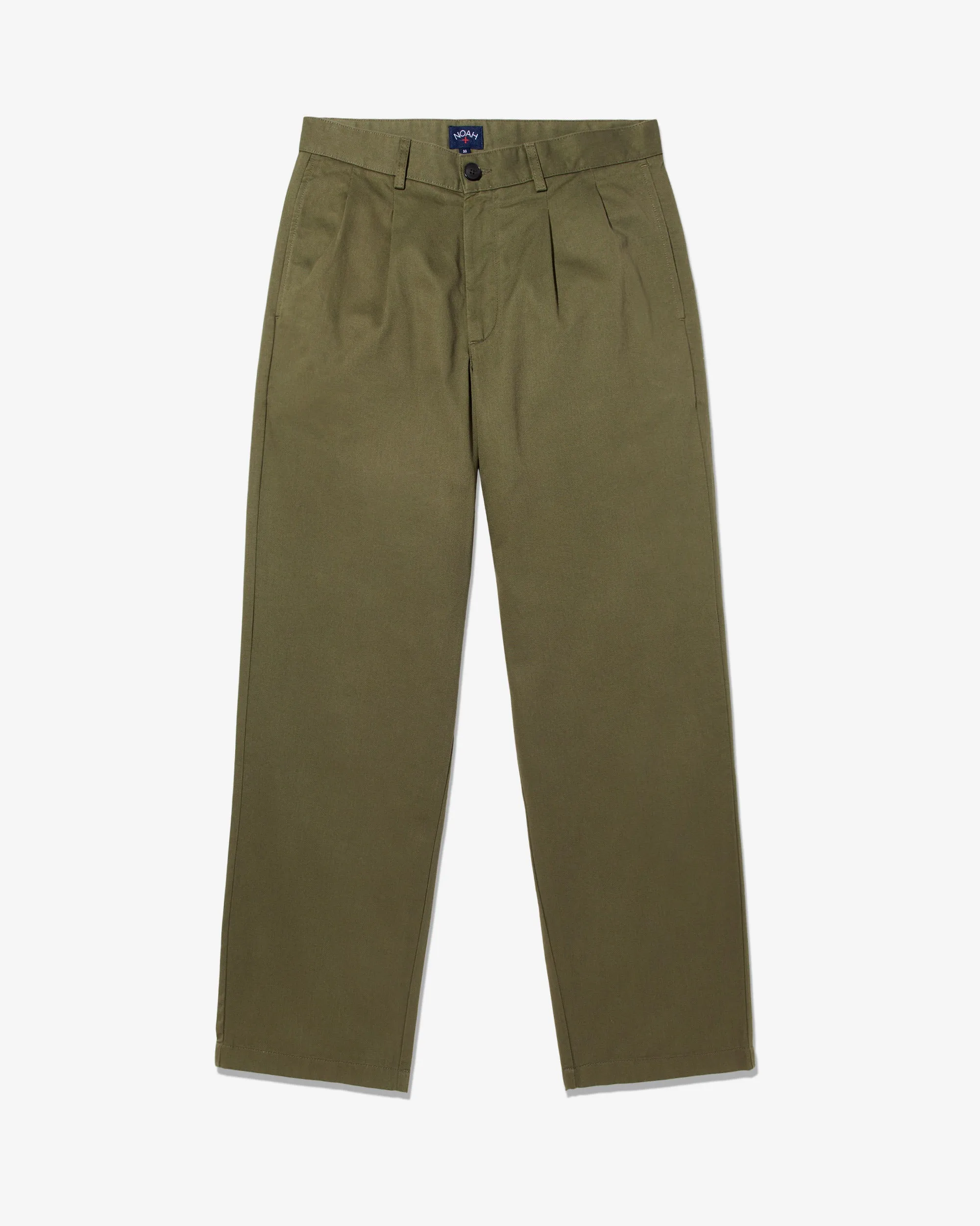 Classic Twill Double-Pleat Pant