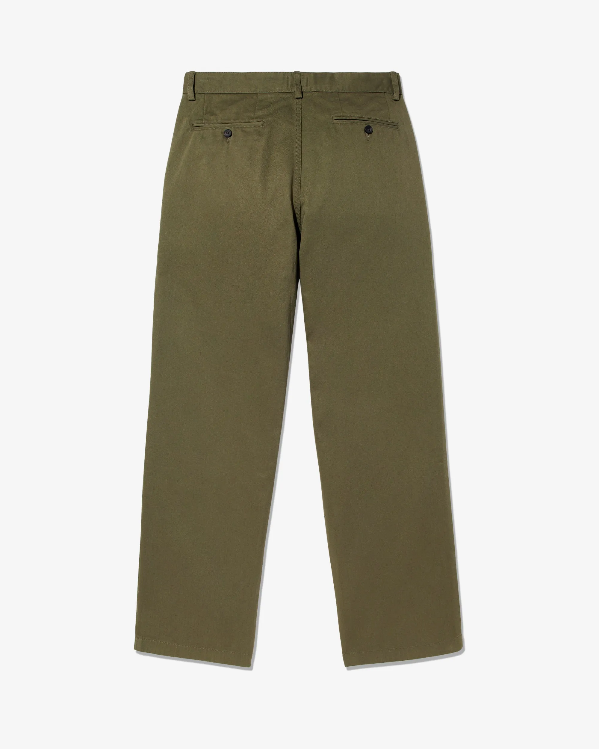 Classic Twill Double-Pleat Pant