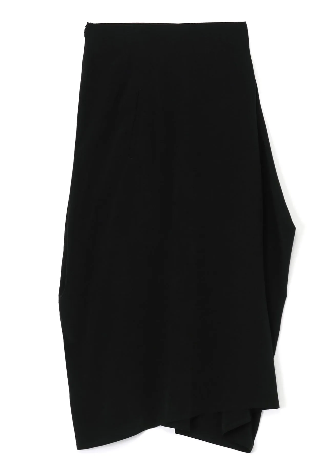 CREPE de CHINE PANEL TUCK FLARED SKIRT