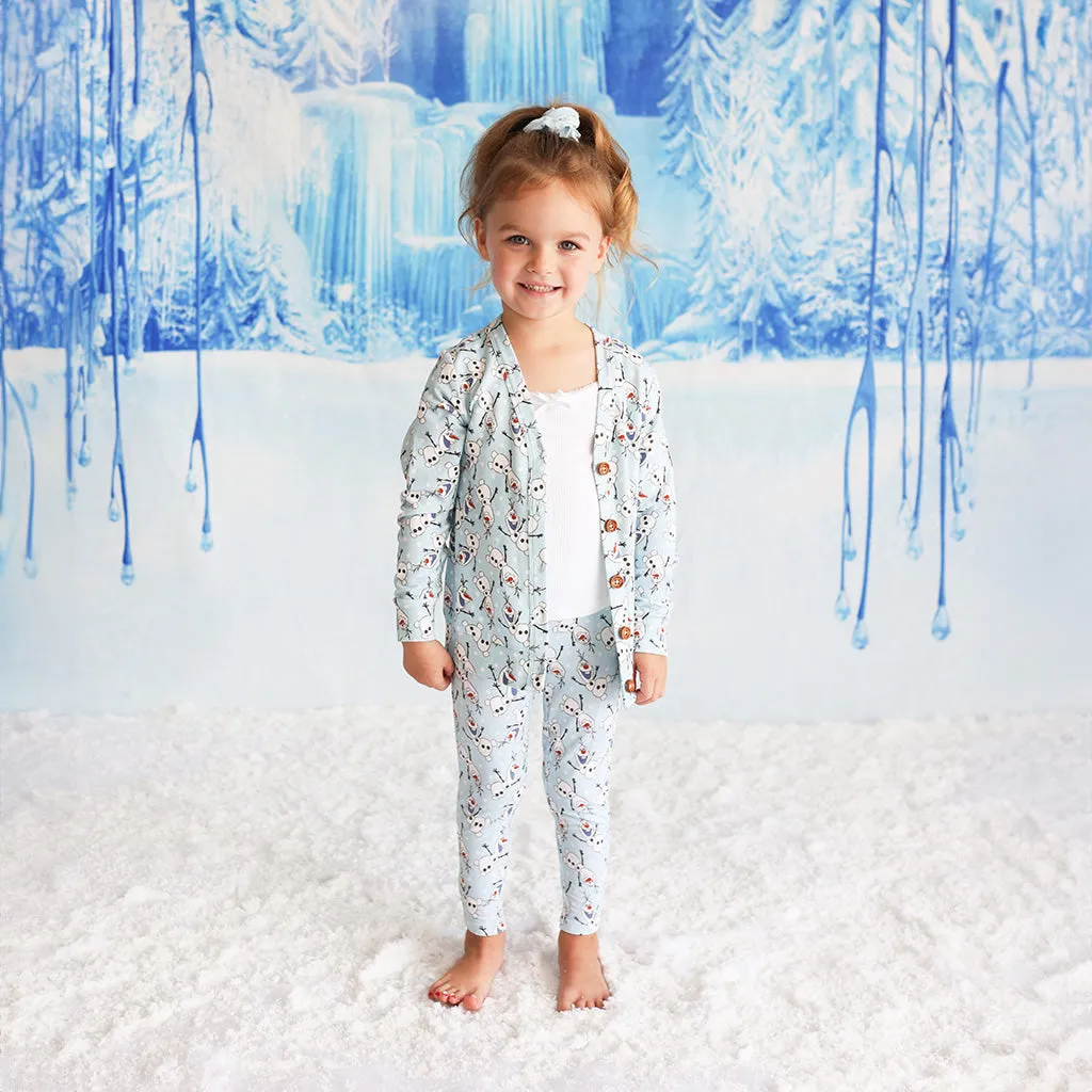 Disney Frozen Olaf French Terry Button Cardigan