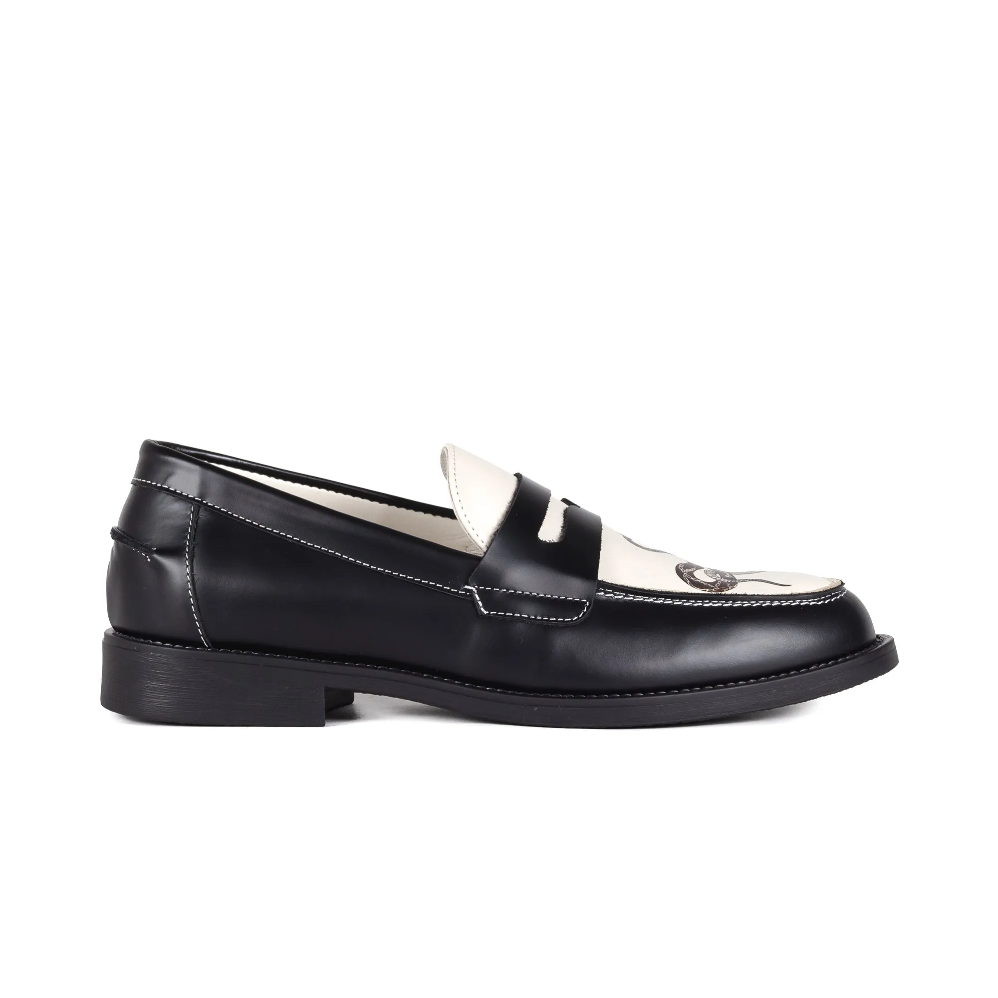 Duke   Dexter Wilde Snake Penny Loafer