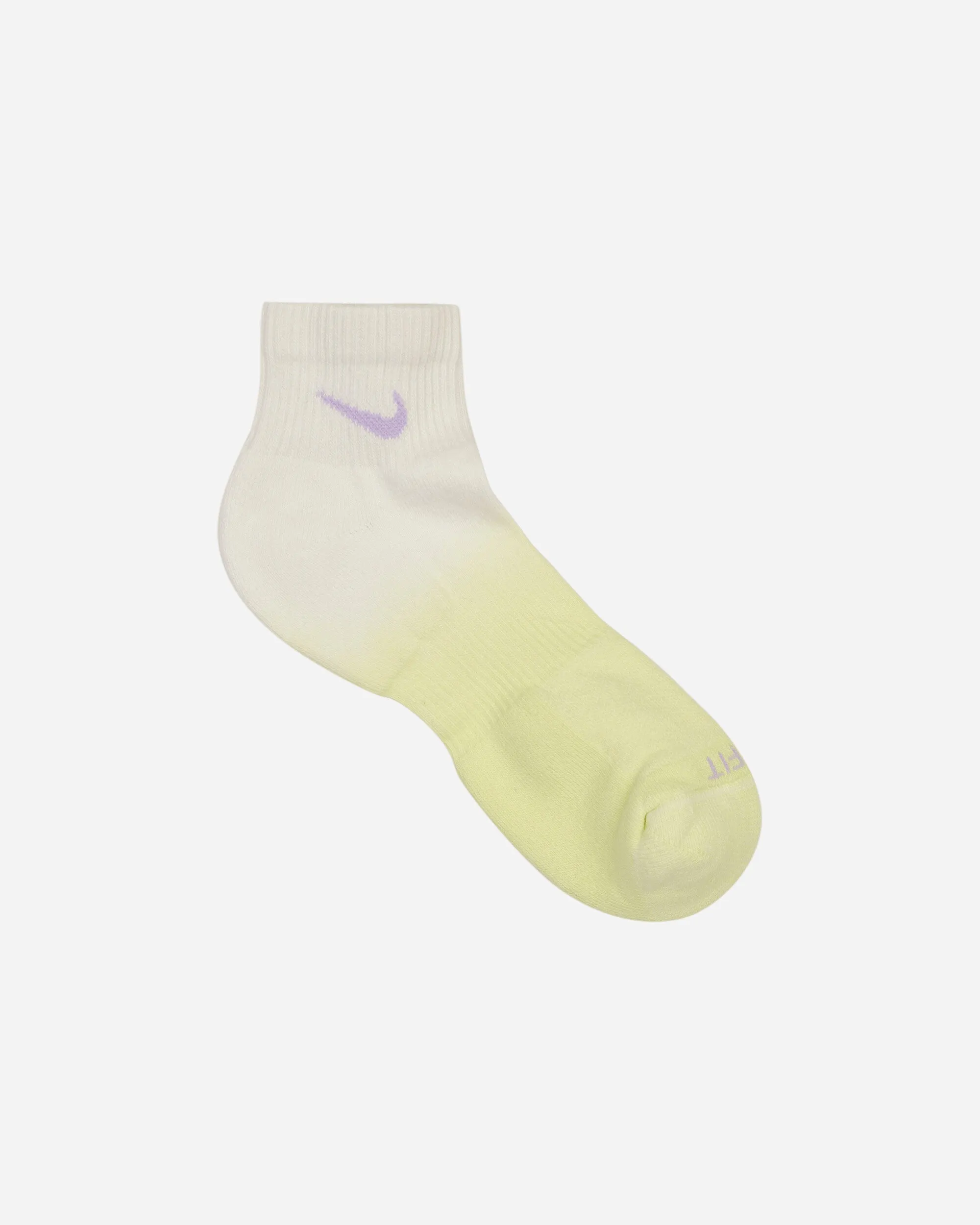 Everyday Plus Cushioned Ankle Socks Yellow / Purple / Cream