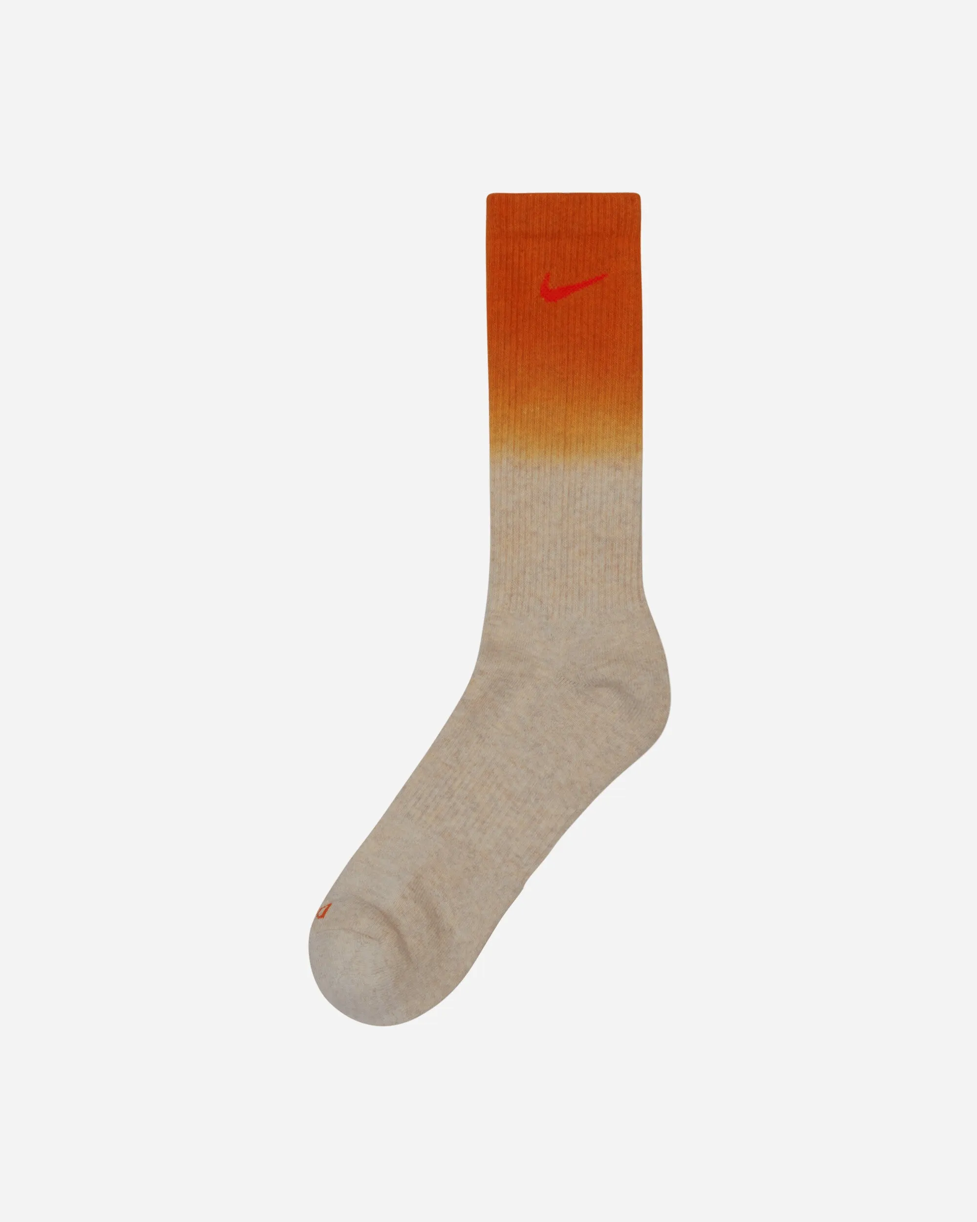 Everyday Plus Cushioned Crew Socks Orange / Red / Cream