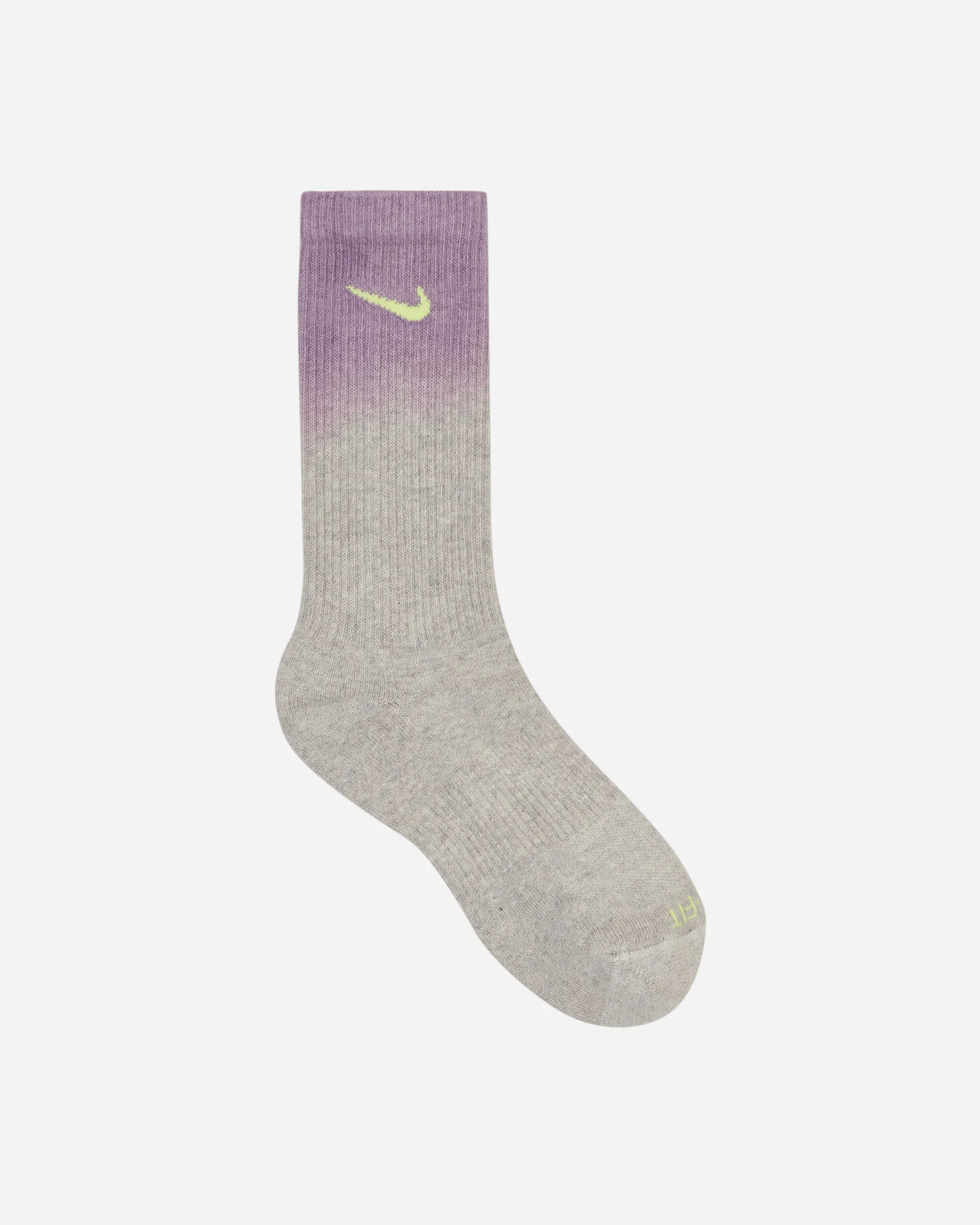 Everyday Plus Cushioned Crew Socks Yellow / Purple / Cream