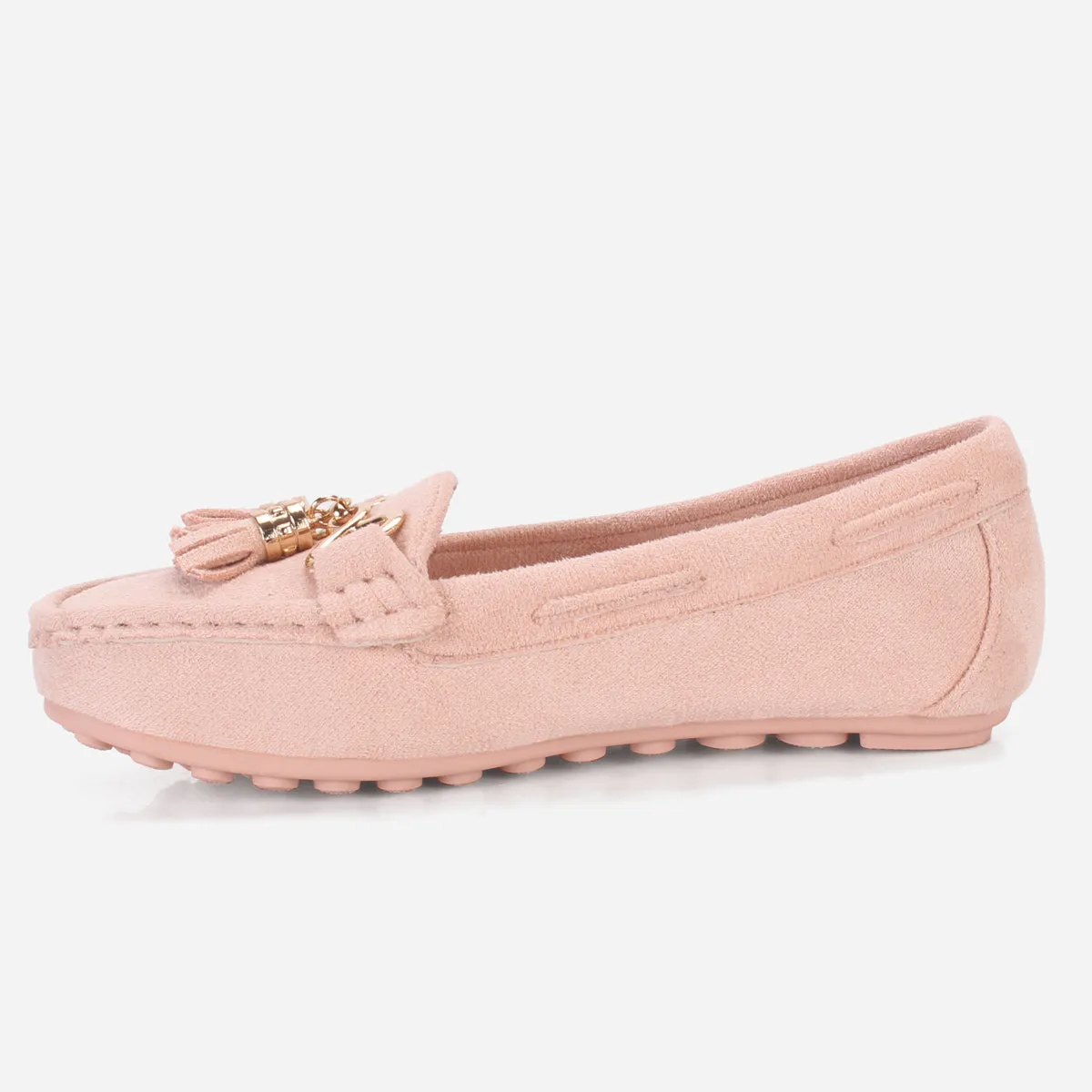 Girls "DOMINI" Bit Detailing Casual Moccasins