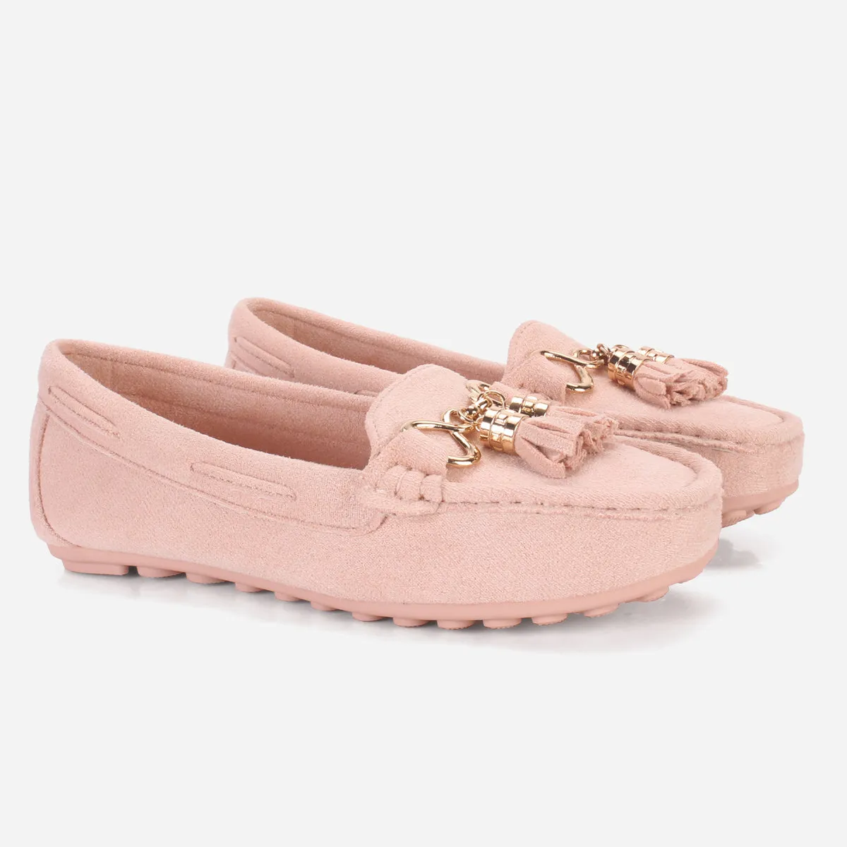 Girls "DOMINI" Bit Detailing Casual Moccasins