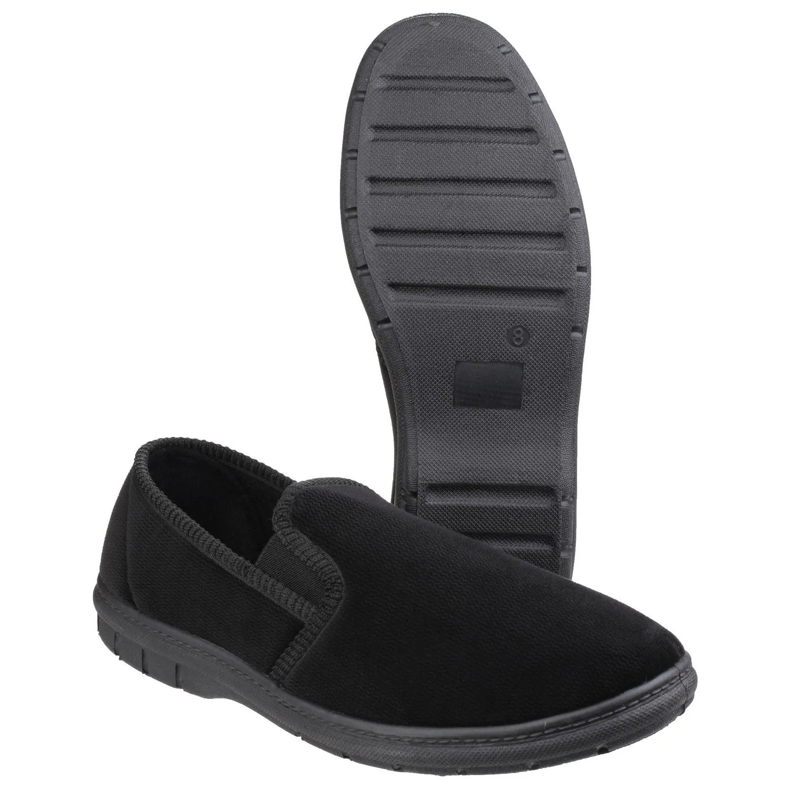 John Twin Gusset Memory Foam Slipper