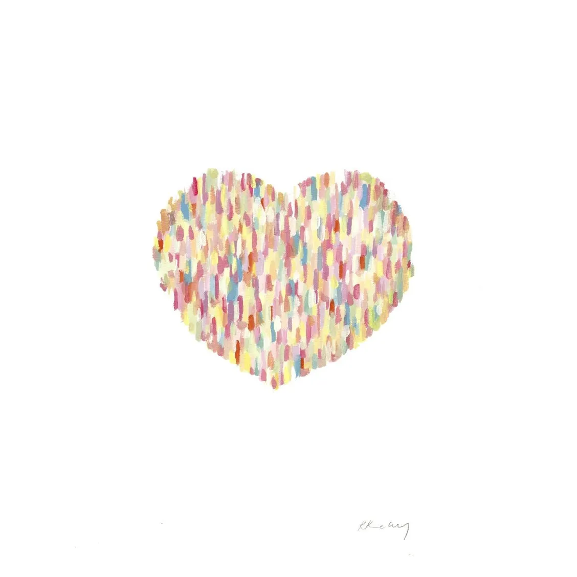 Love Loves Limited Edition Print | Kerrie Knuckey Art