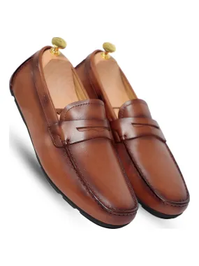 Markchapman Driving Moccasins Brown