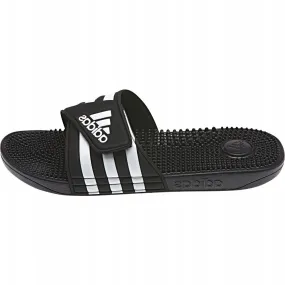 Men's Adidas Adissage Slides -Core Black / Cloud White