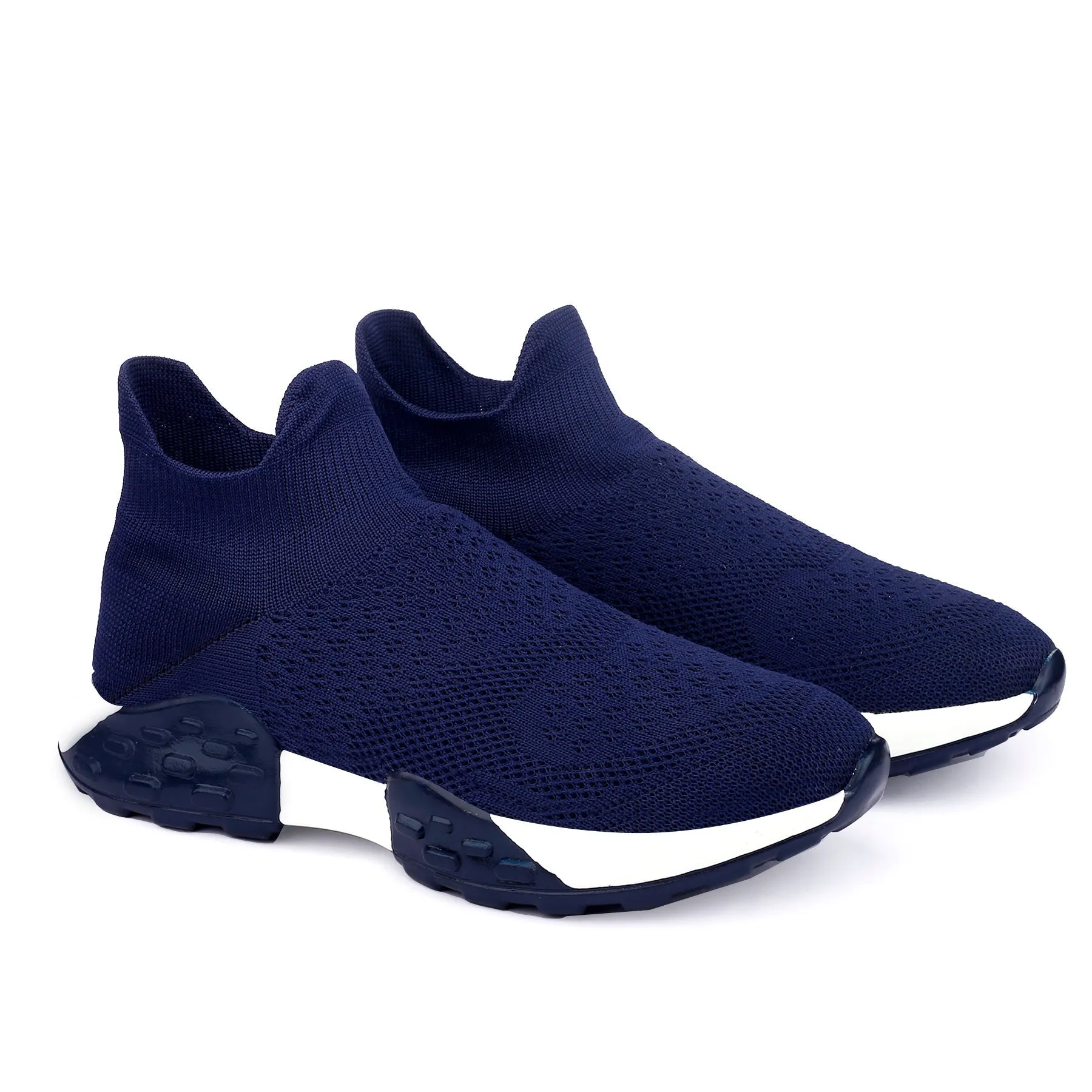 Men's Knitted Fabric Material Casual Sports Socks Shoes For Men