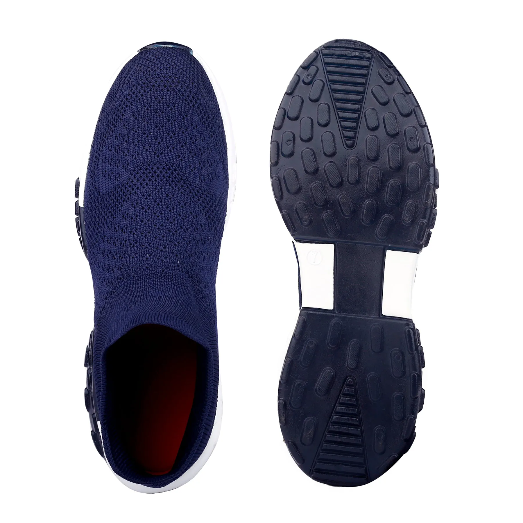 Men's Knitted Fabric Material Casual Sports Socks Shoes For Men