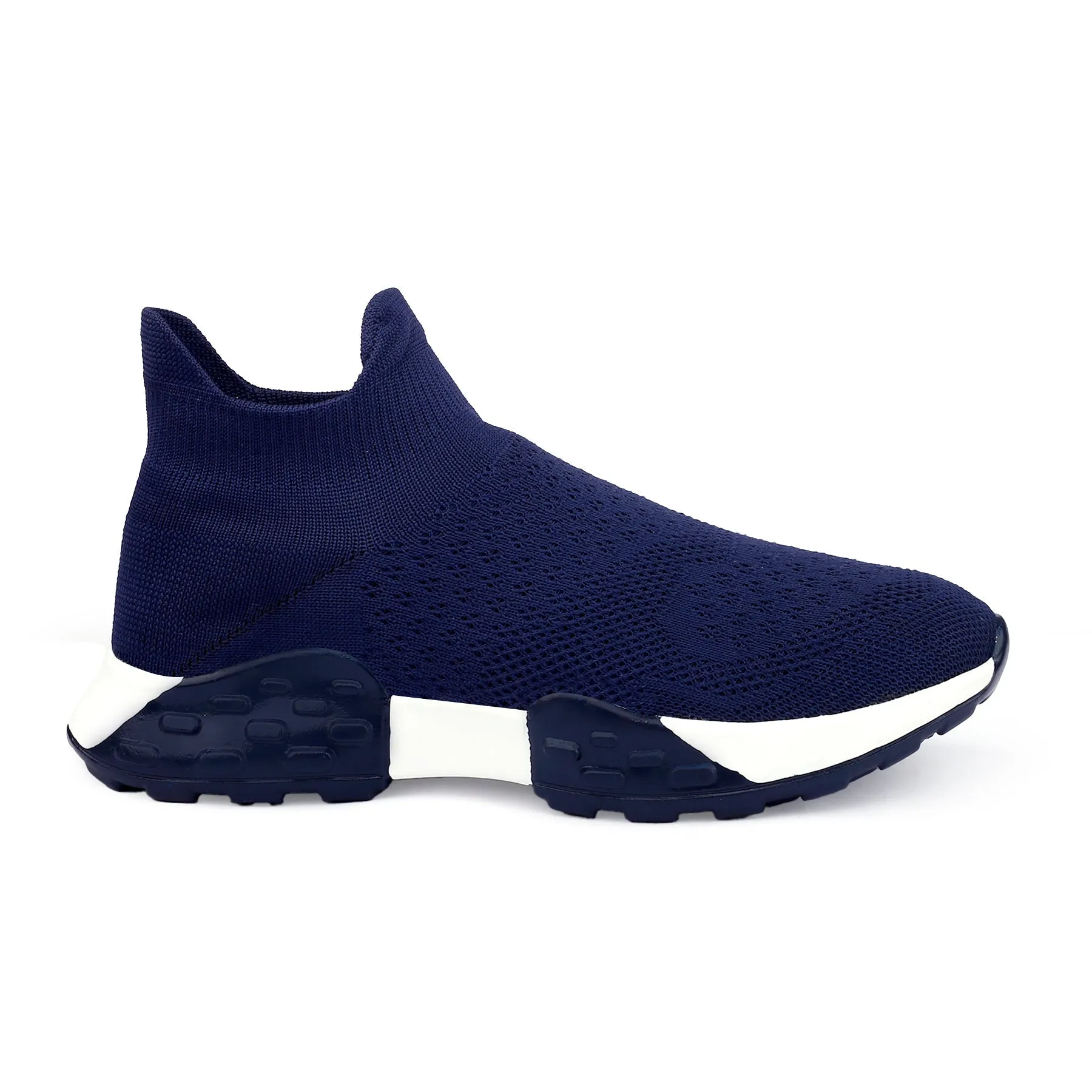 Men's Knitted Fabric Material Casual Sports Socks Shoes For Men