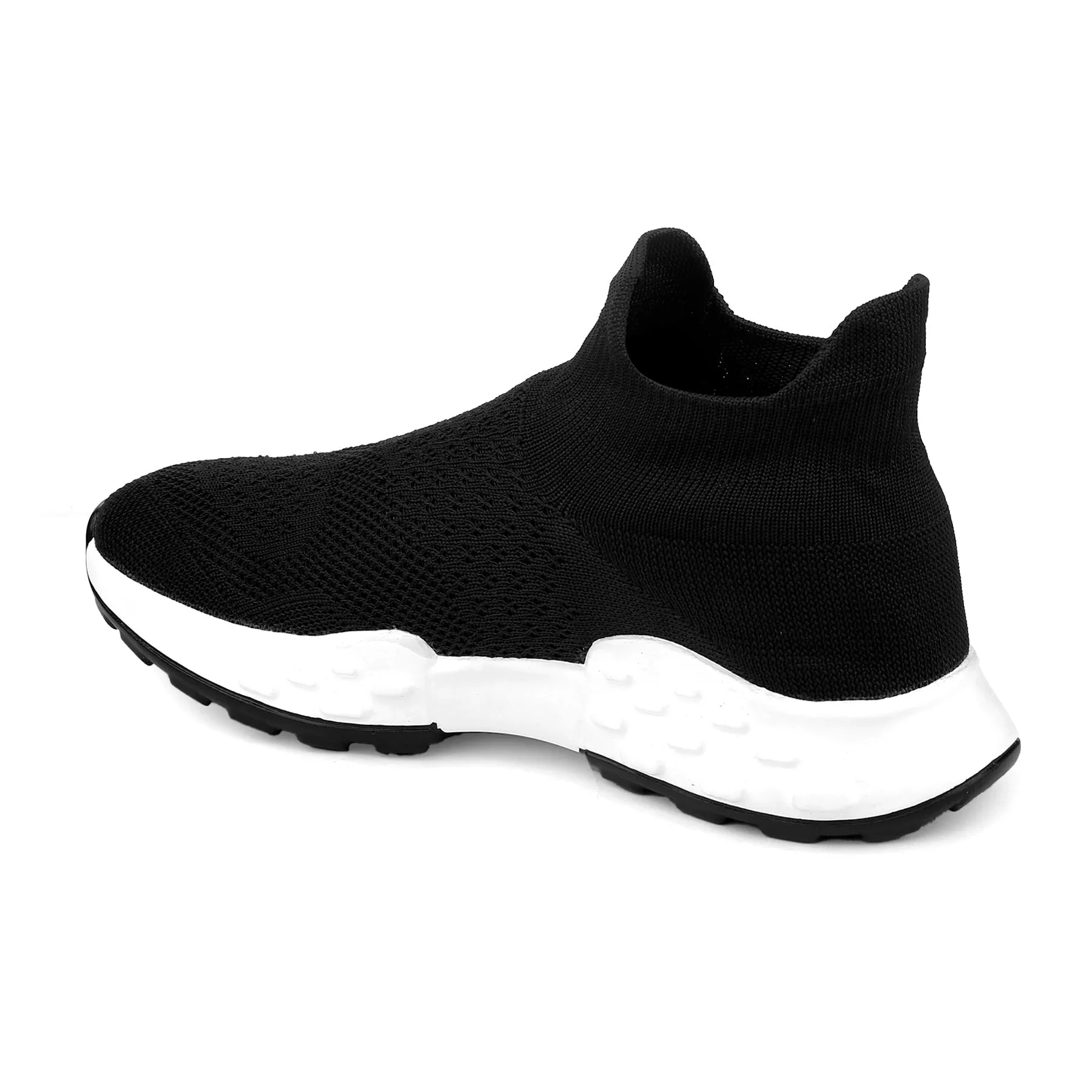 Men's Knitted Fabric Material Casual Sports Socks Shoes For Men