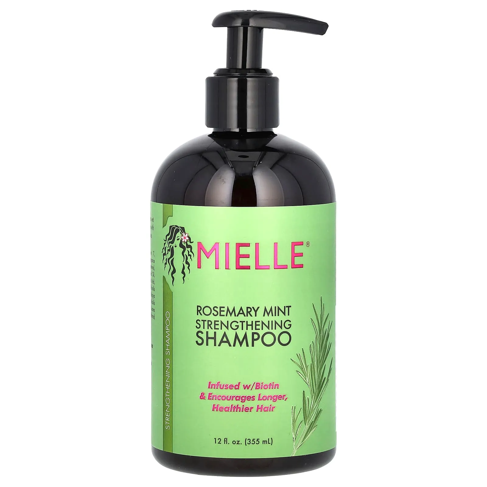 Mielle, Strengthening Shampoo, Rosemary Mint, 12 fl oz (355 ml)