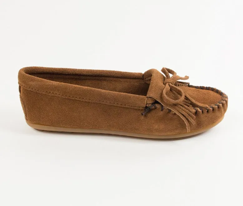 Minnetonka Women's Dusty Brown Kilty Hardsole