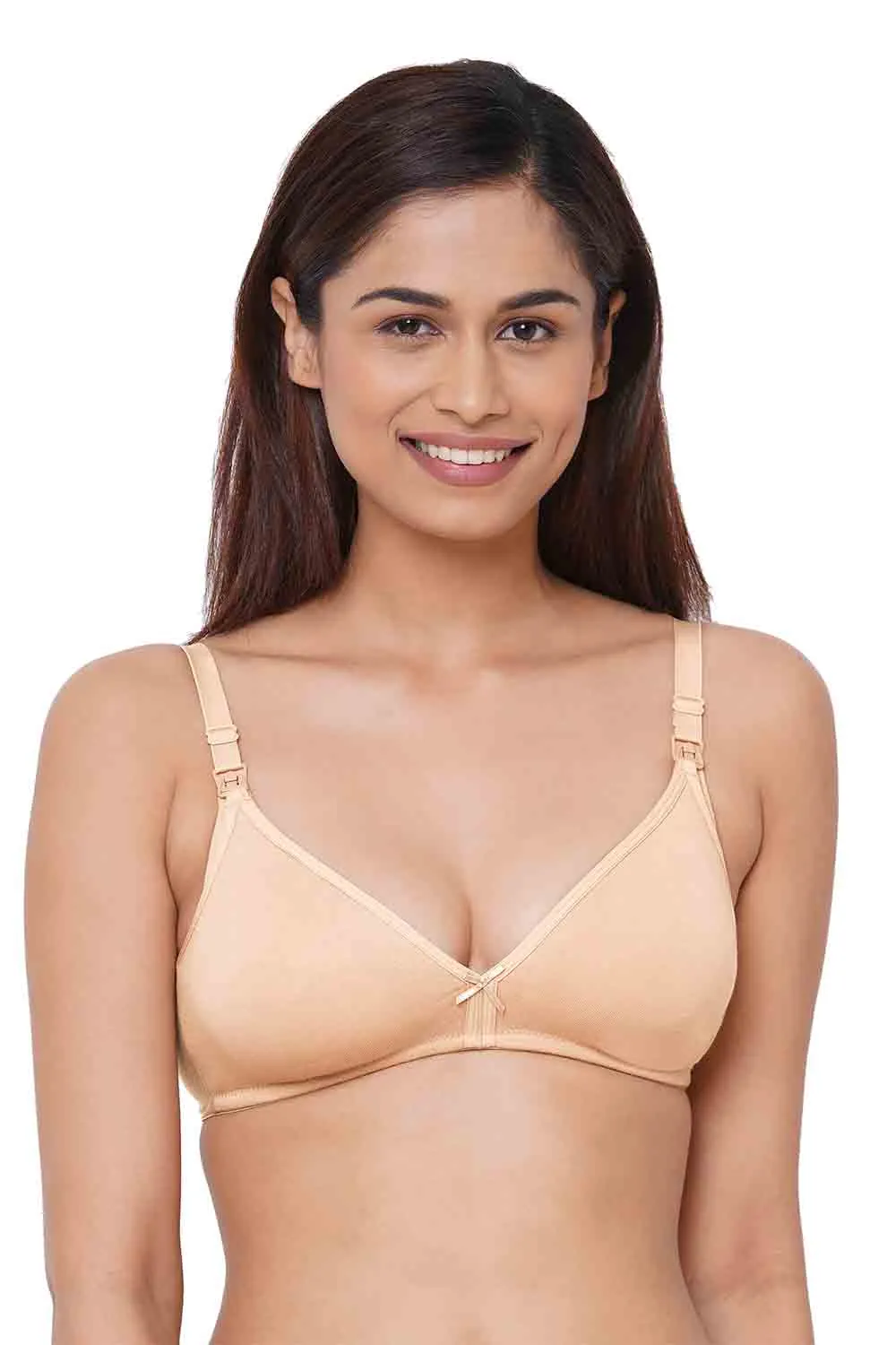 Organic Cotton Antimicrobial Maternity / Feeding Bra-IMB006E