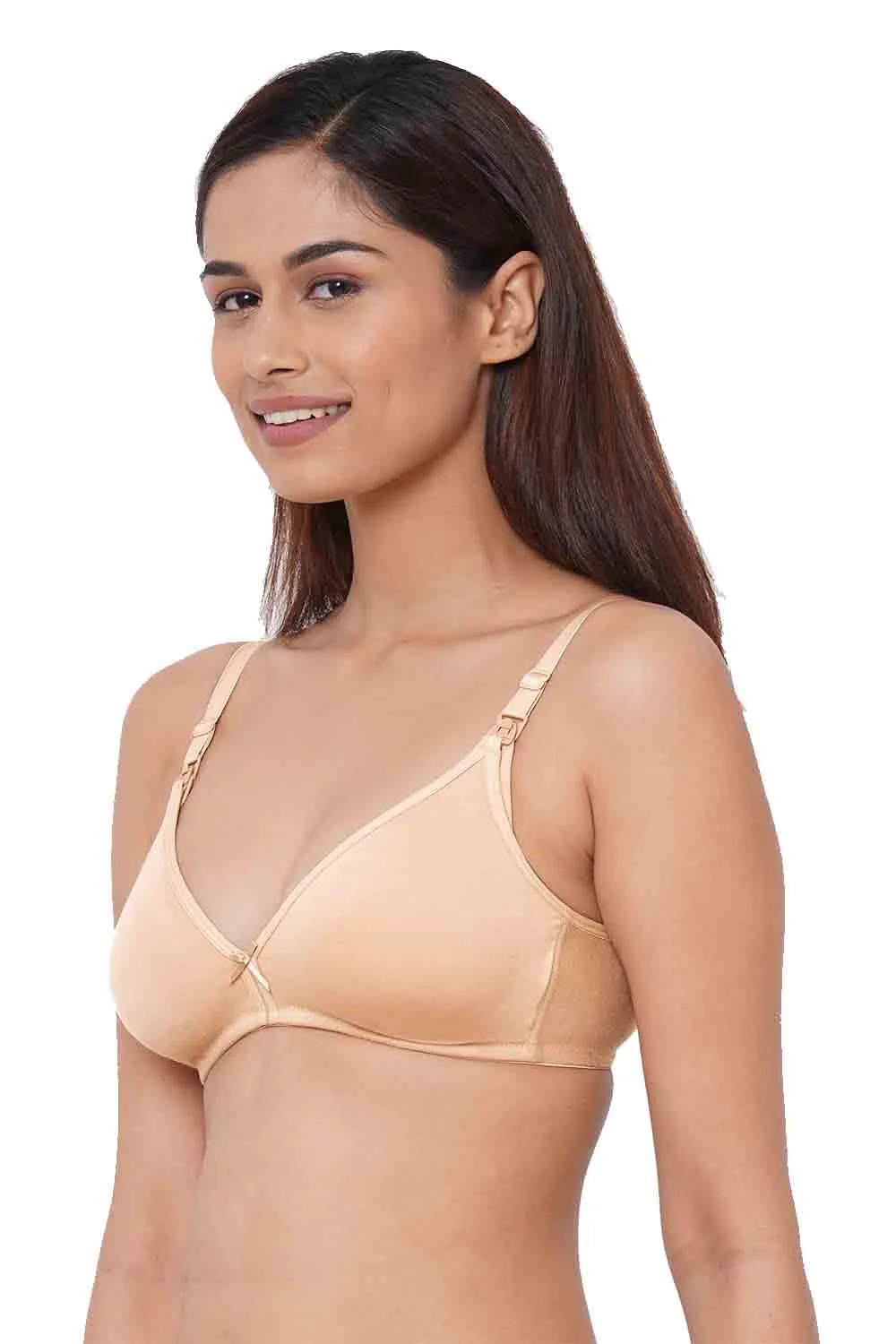 Organic Cotton Antimicrobial Maternity / Feeding Bra-IMB006E