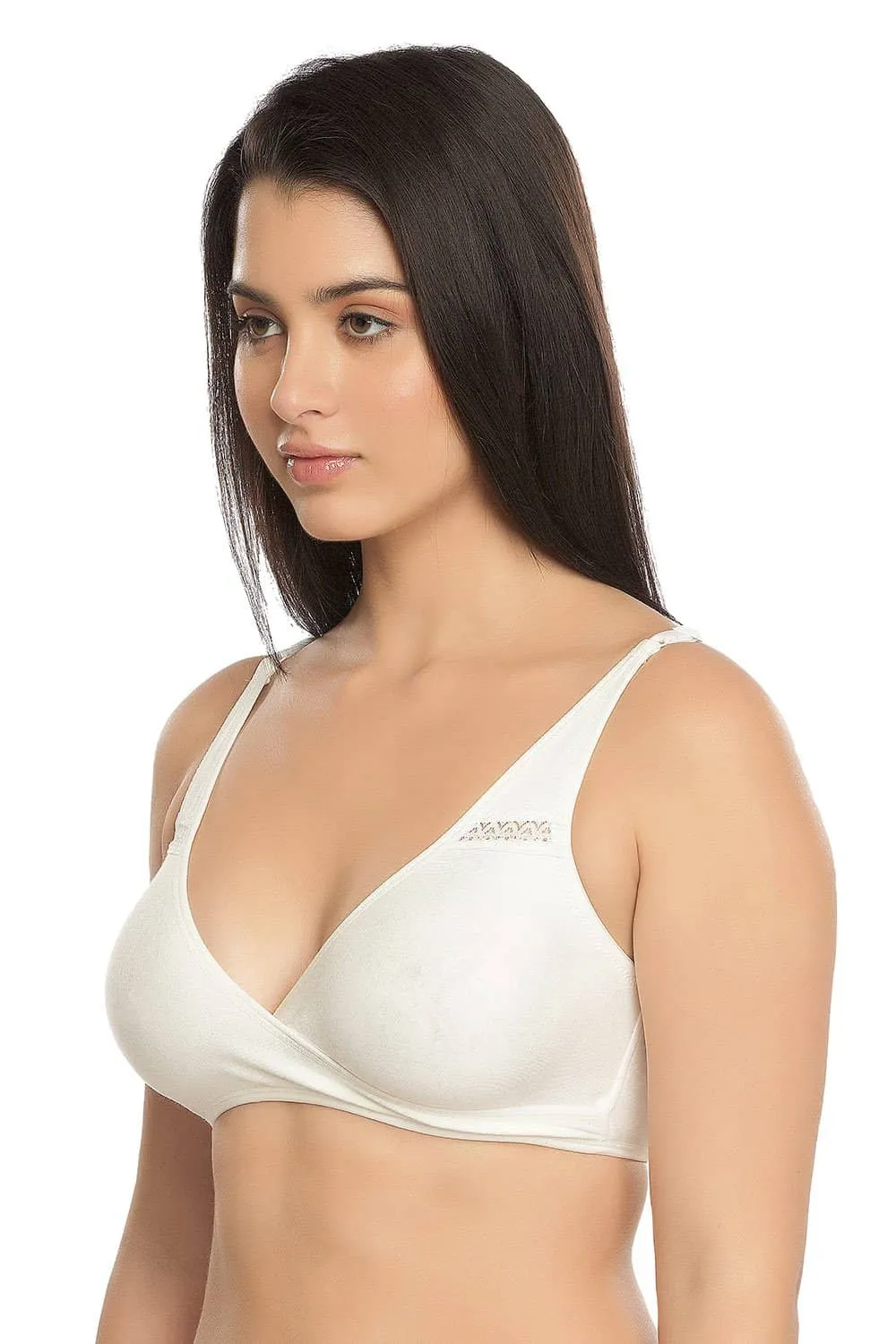 Organic Cotton Antimicrobial Sleeping/Feeding Bra Combo (Pack of 3)-IMB007C_7C_7E-