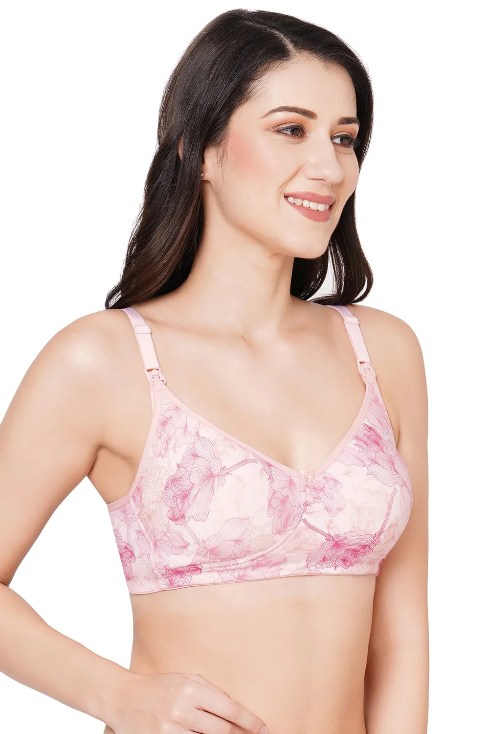 Organic Cotton Antimicrobial Soft feeding Bra-IMB005G