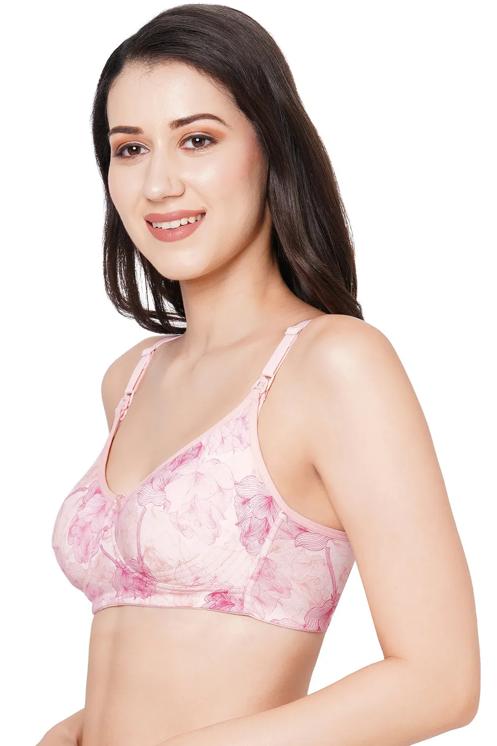 Organic Cotton Antimicrobial Soft feeding Bra-IMB005G