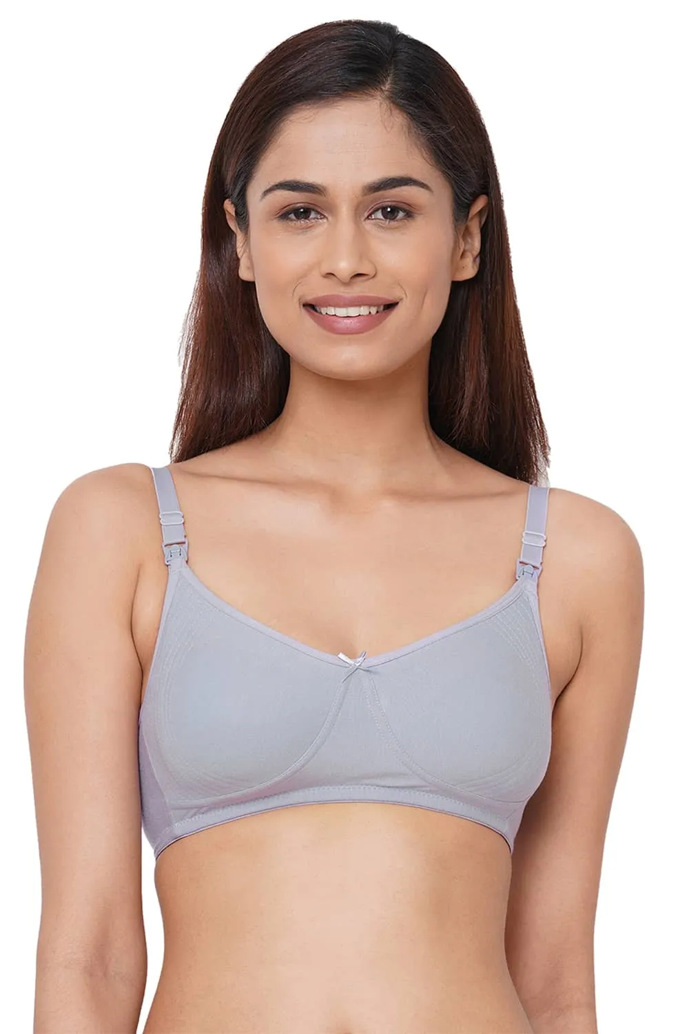 Organic Cotton Antimicrobial Soft Feeding Bra (Pack of 3)-IMB005D_5E_5F-