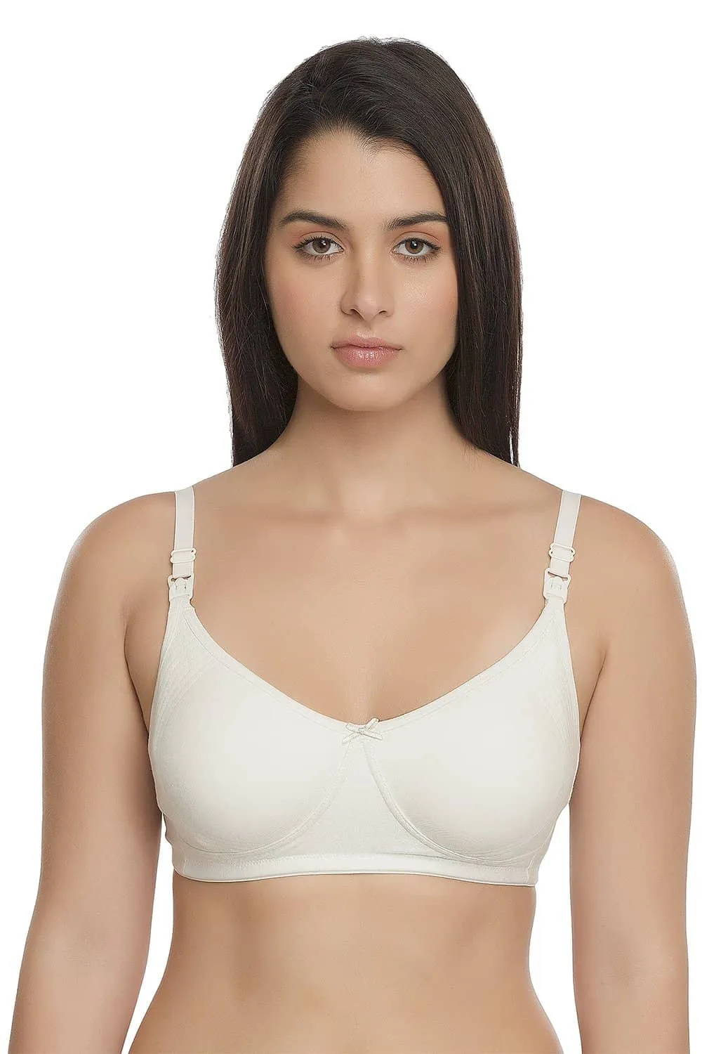 Organic Cotton Antimicrobial Soft Feeding Bra (Pack of 3)-IMB005D_5E_5F-