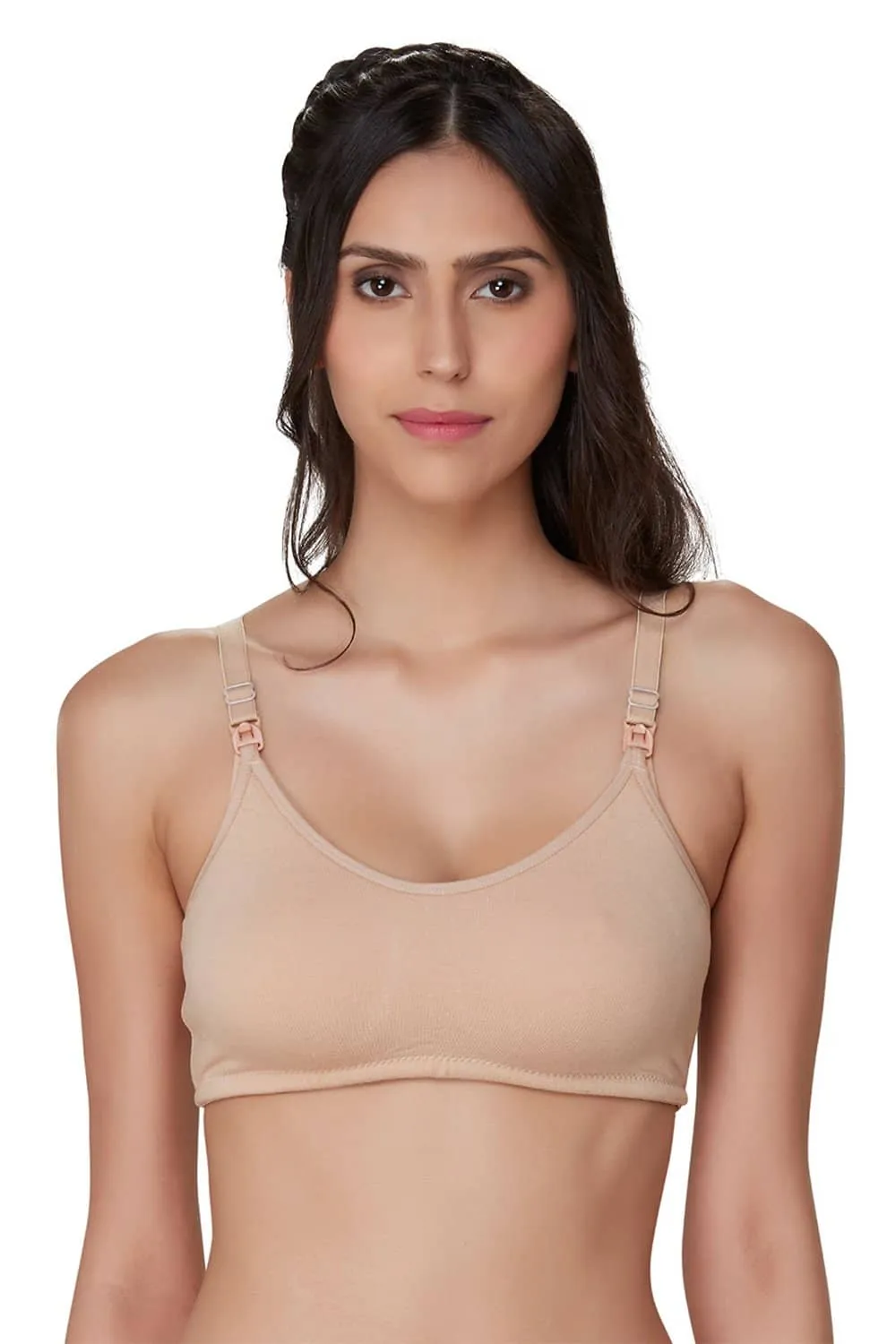 Organic Cotton Antimicrobial Soft Maternity Bra-IMB004A_IMB004B