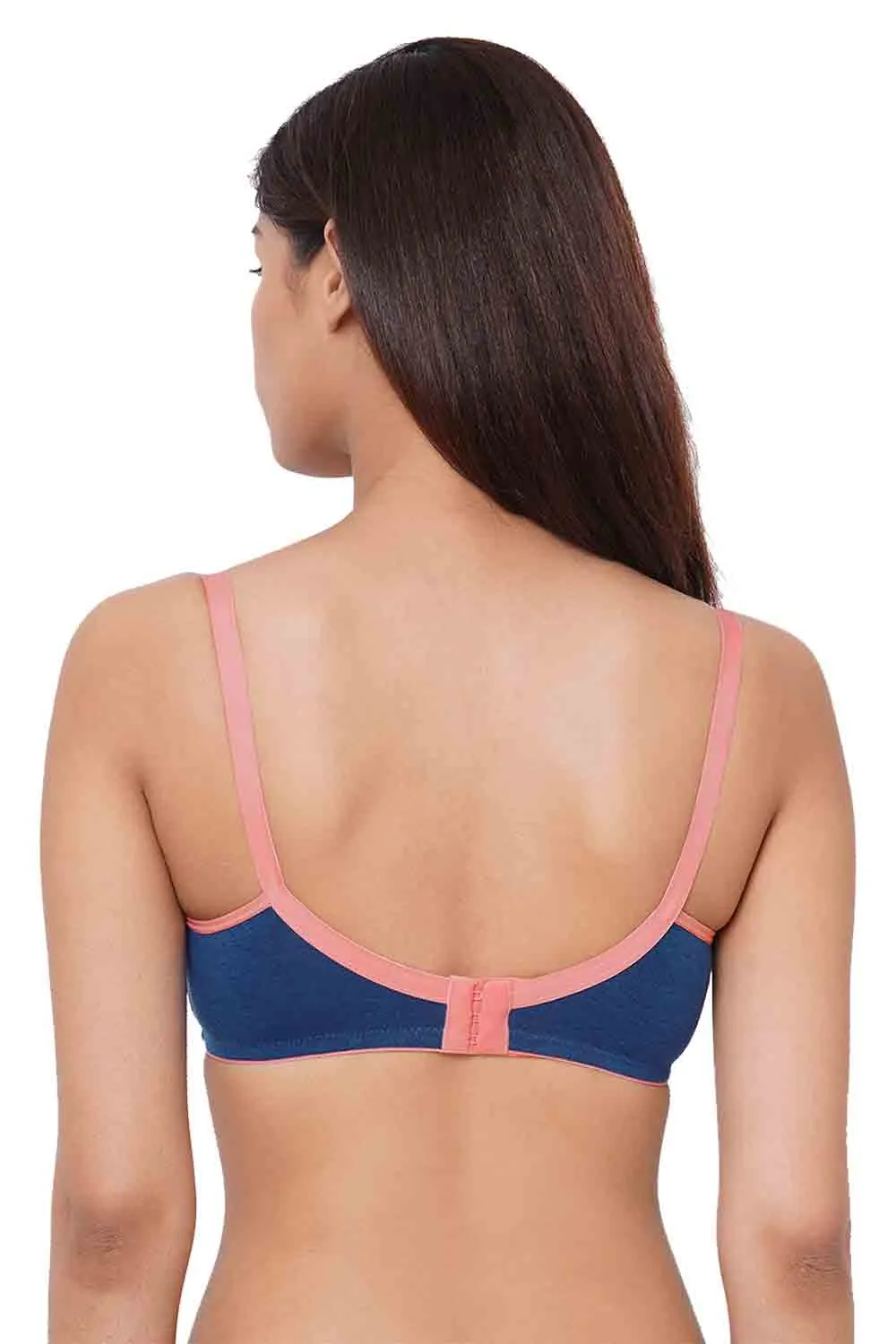 Organic Cotton Antimicrobial Soft Nursing Bra (Pack of 2)-IMB006A_6D