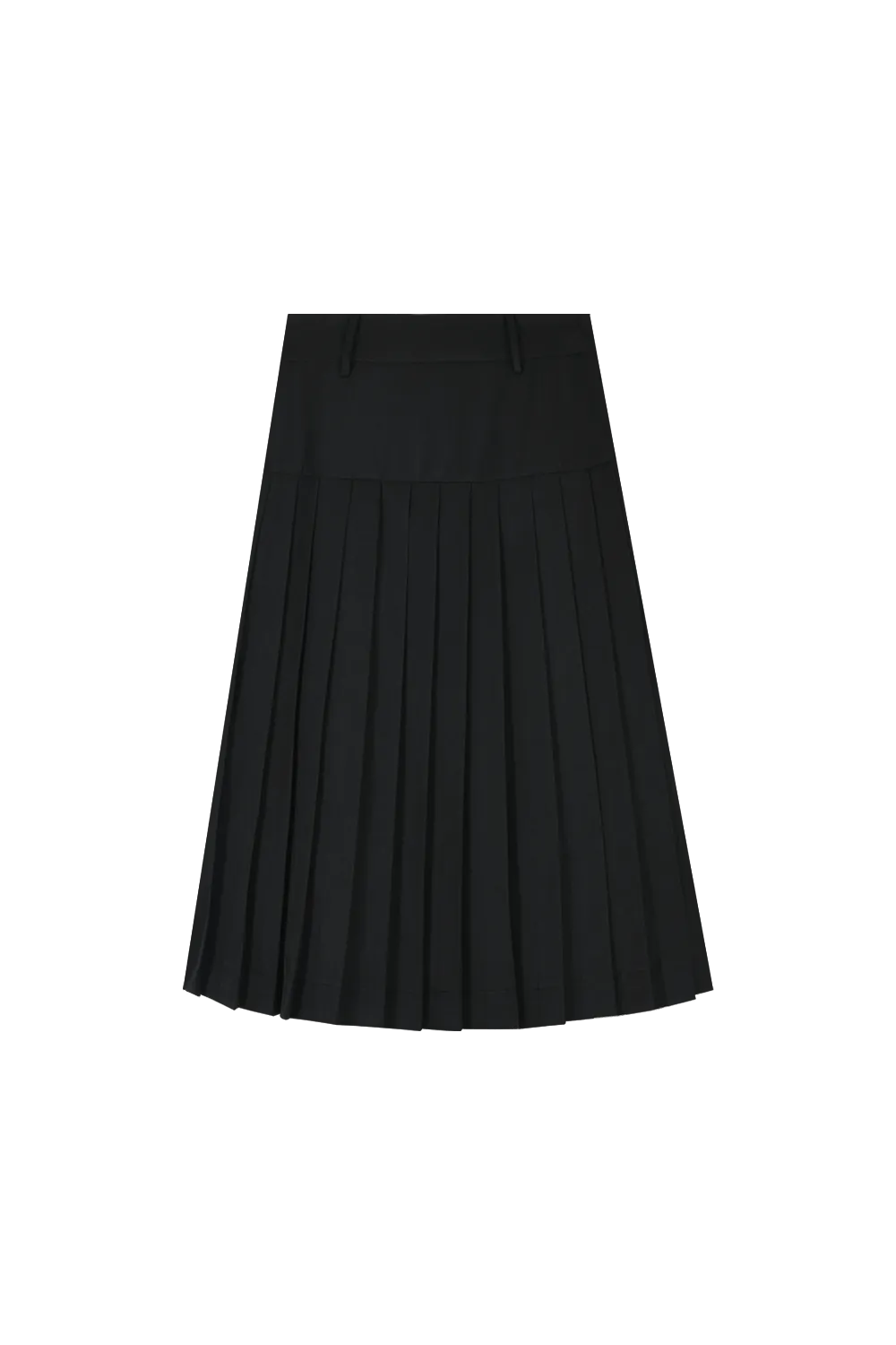 Pleated Midi Skirt for Women