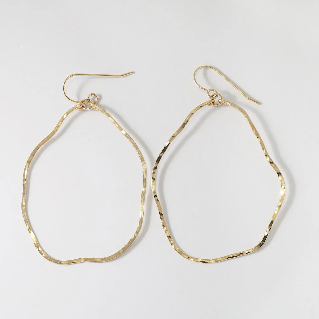 Potatohead Hoop Earrings