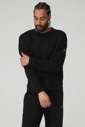 Renown Heavy Weight Crew Neck Pullover - Black