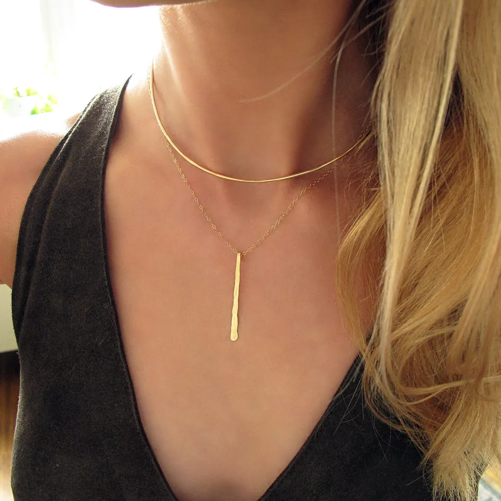 Single Stroke Necklace