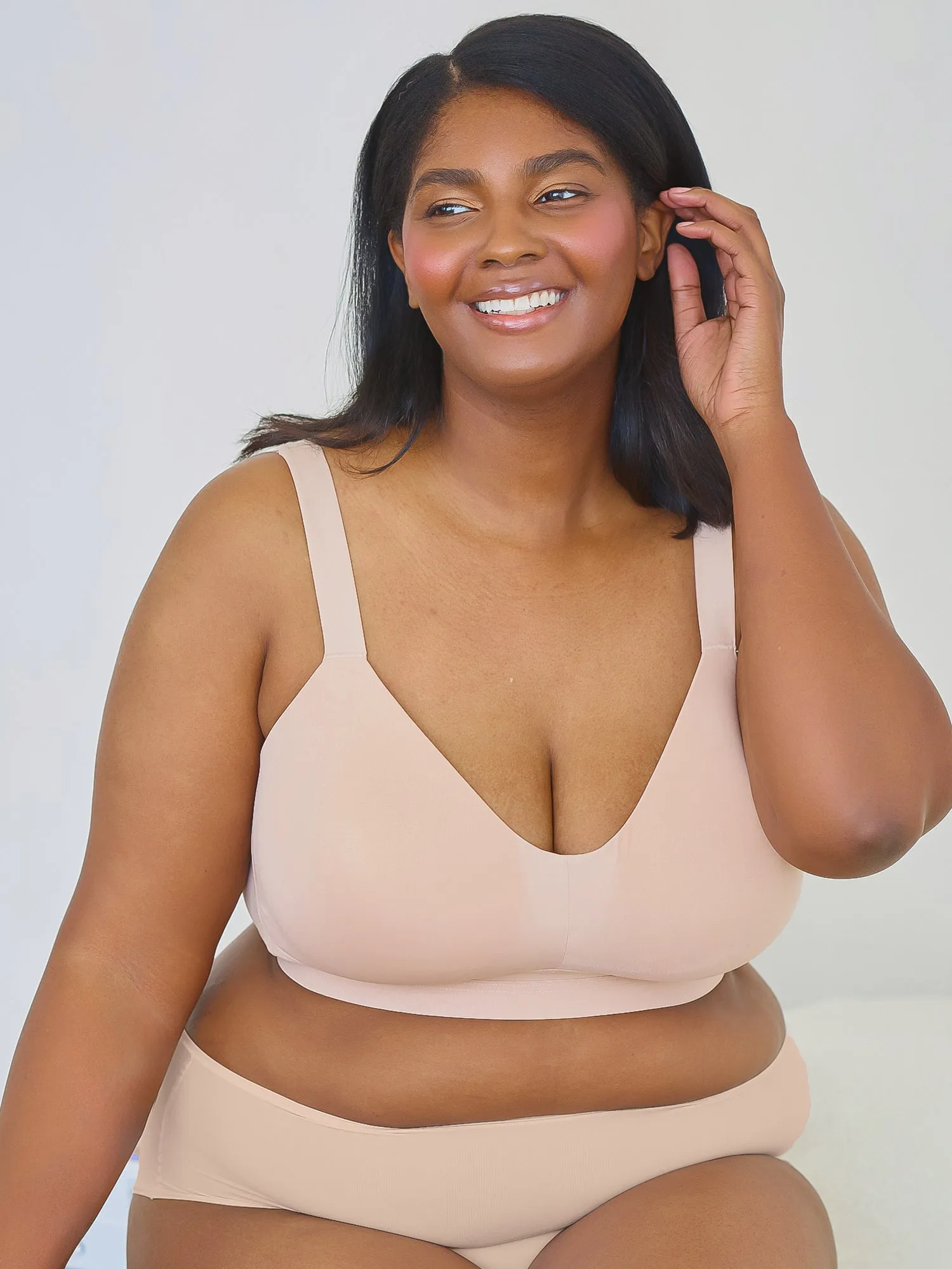 The Aurora - Lightly Lined Microfiber Wirefree Bra