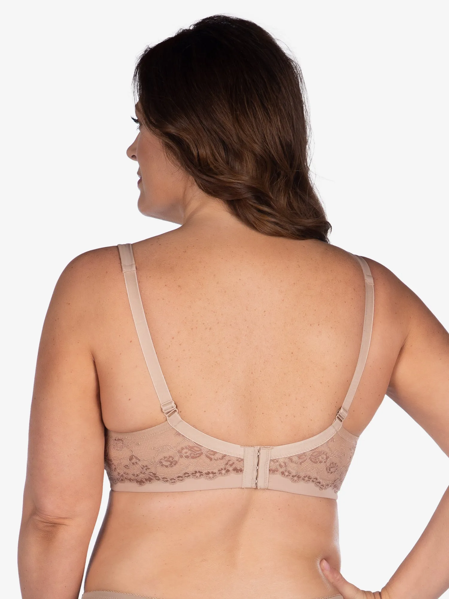 The Brigitte Lace - Wirefree T-Shirt Bra