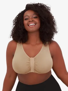 The Laurel - Seamless Comfort Front-Closure Bra