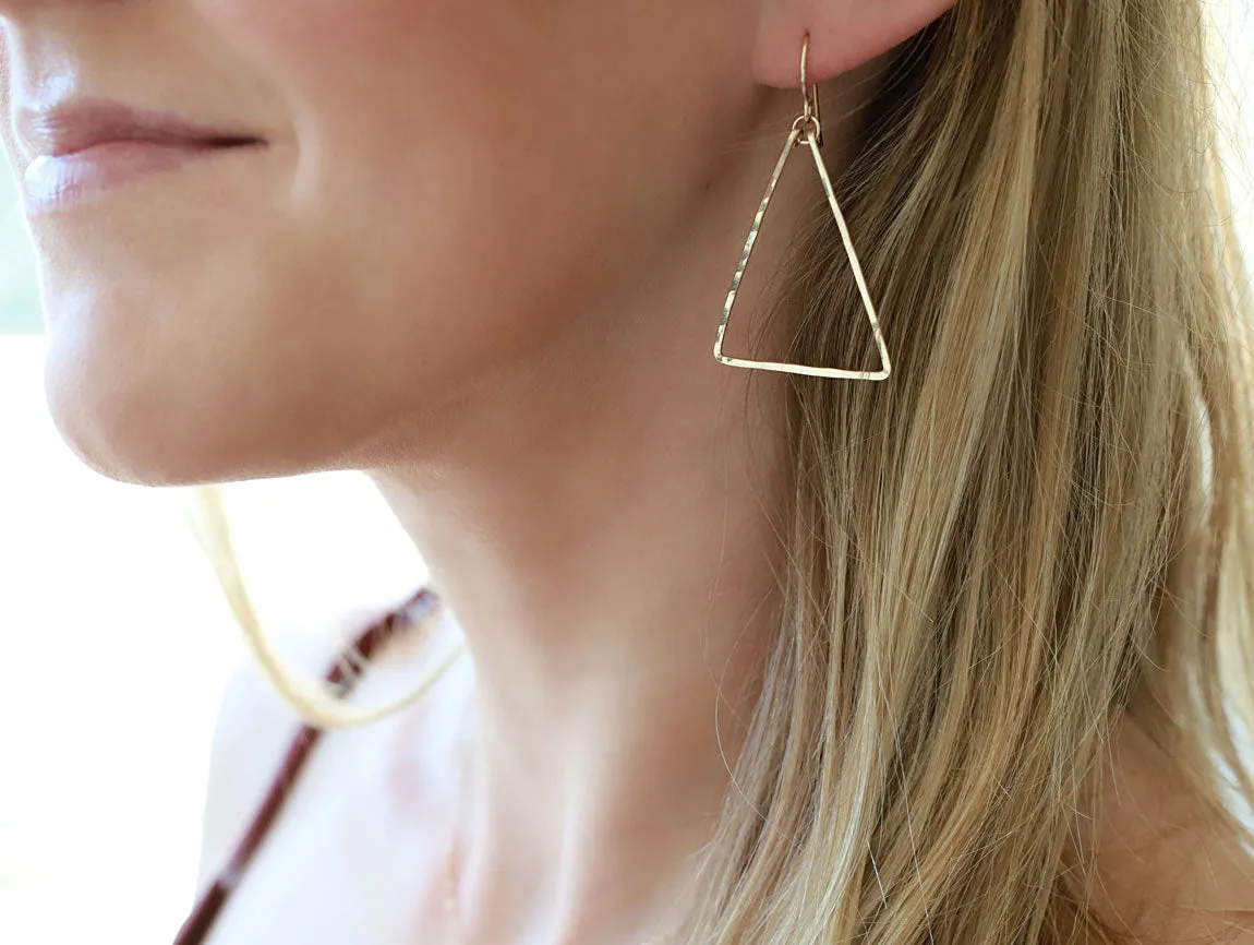 Triangle Earrings